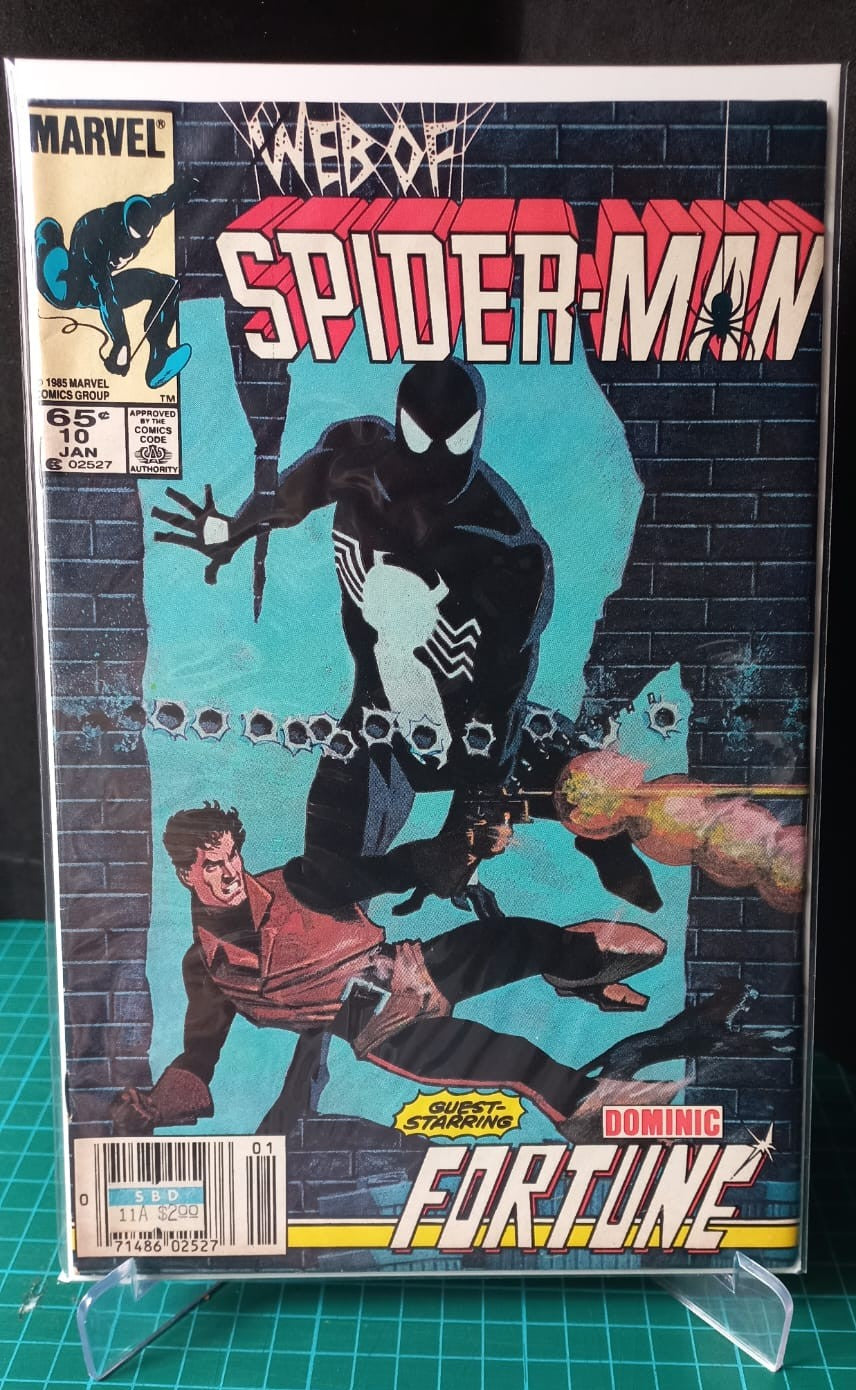 Web of Spider-Man 10 (1986) Dominic Fortune