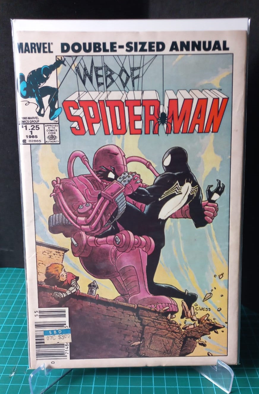 Web of Spider-Man Annual 1 (1985) Future Max!