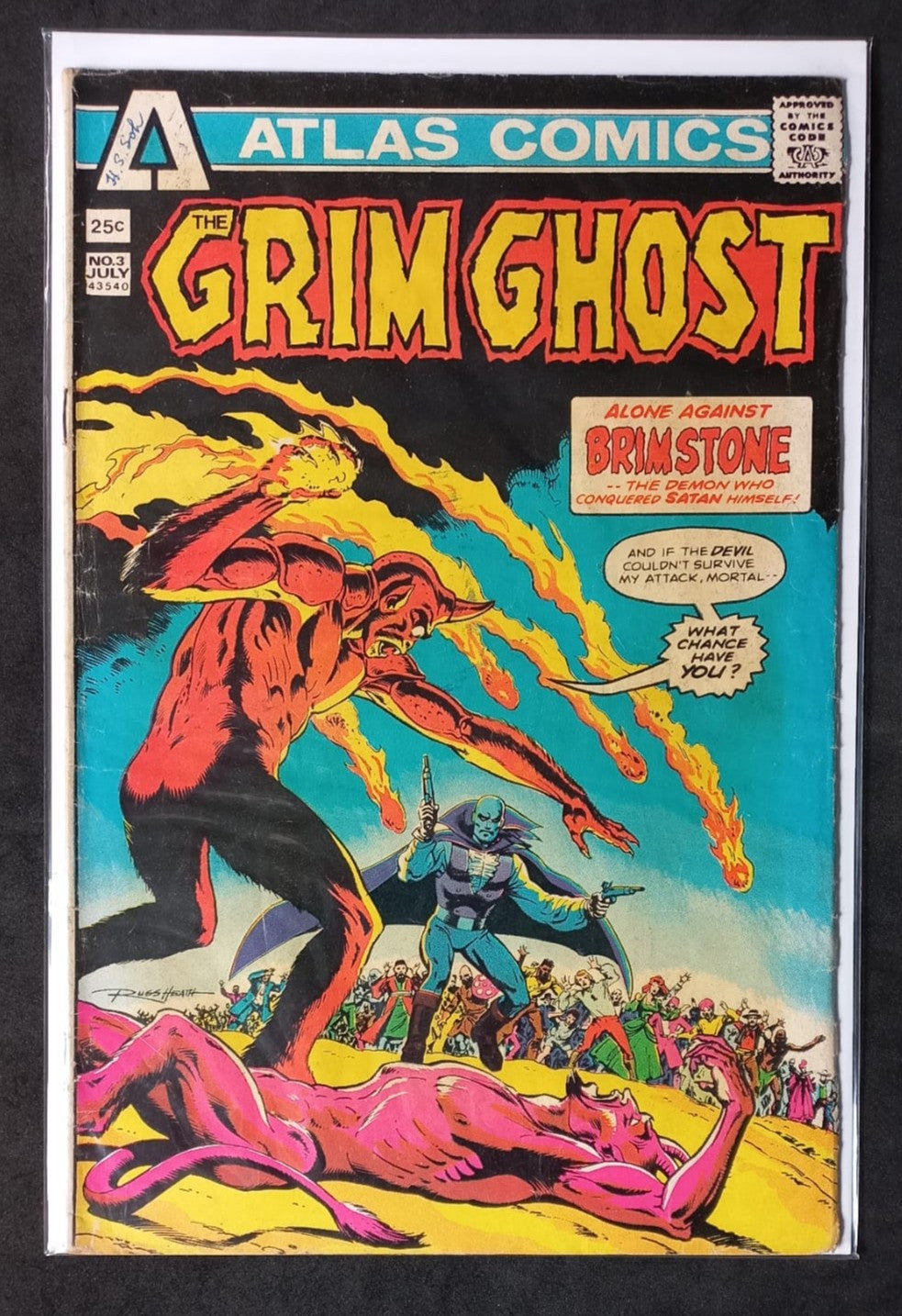 Grim Ghost 3 (1975) Last issue.