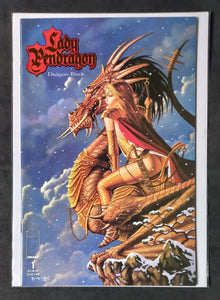 Lady Pendragon: Dragon Blade 1 DF Gold Foil Variant (1999) Dorian Cleavenger cover