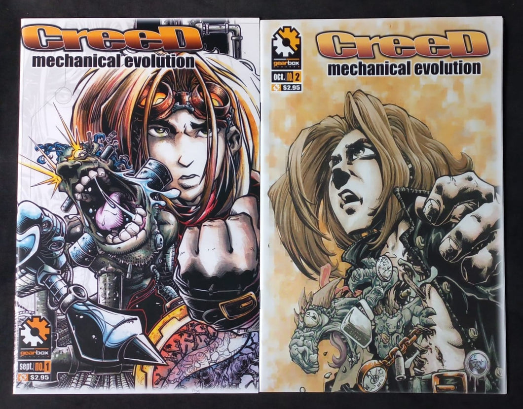 Creed: Mechanical Evolution 1-2 complete (2000) Trent Kaniuga