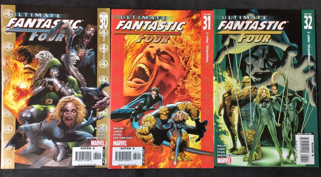 Ultimate Fantastic Four 30-32 (2006) Frightful