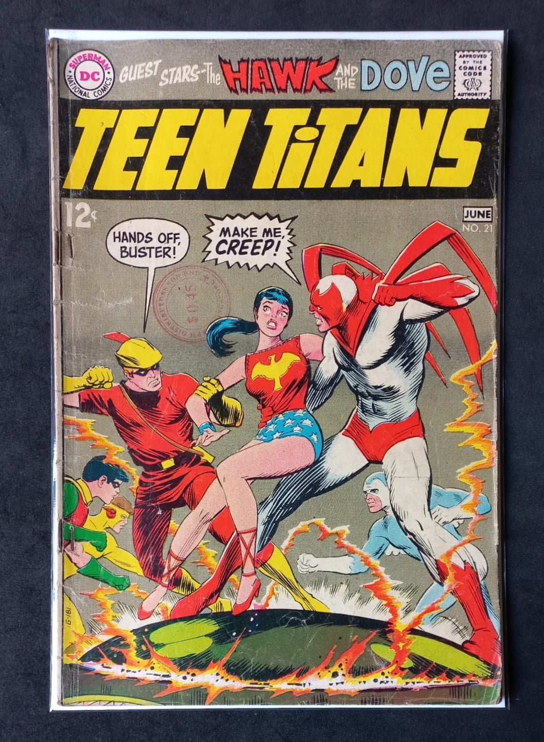 Teen Titans 21 (1969) Neal Adams / Nick Cardy