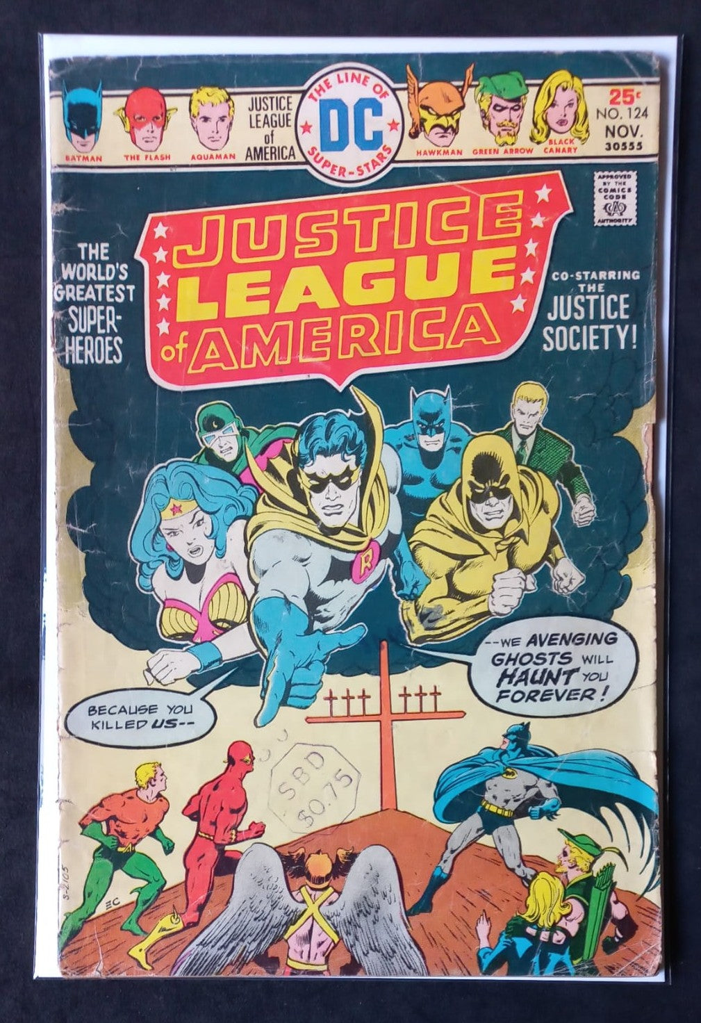 Justice League of America 124 (1975) Justice Society