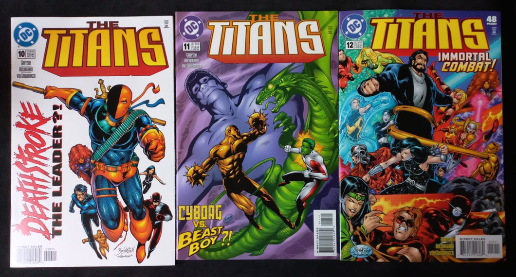 Titans 10-12 (1999) Complete 3-part Tartarus arc