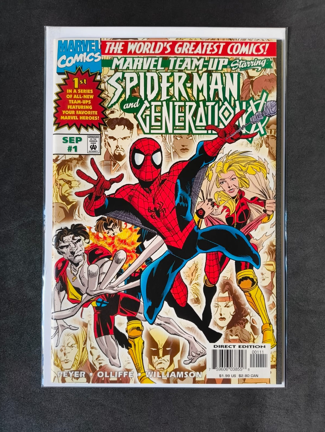 Marvel Team-Up 1 (1997) Spider-Man / Generation X