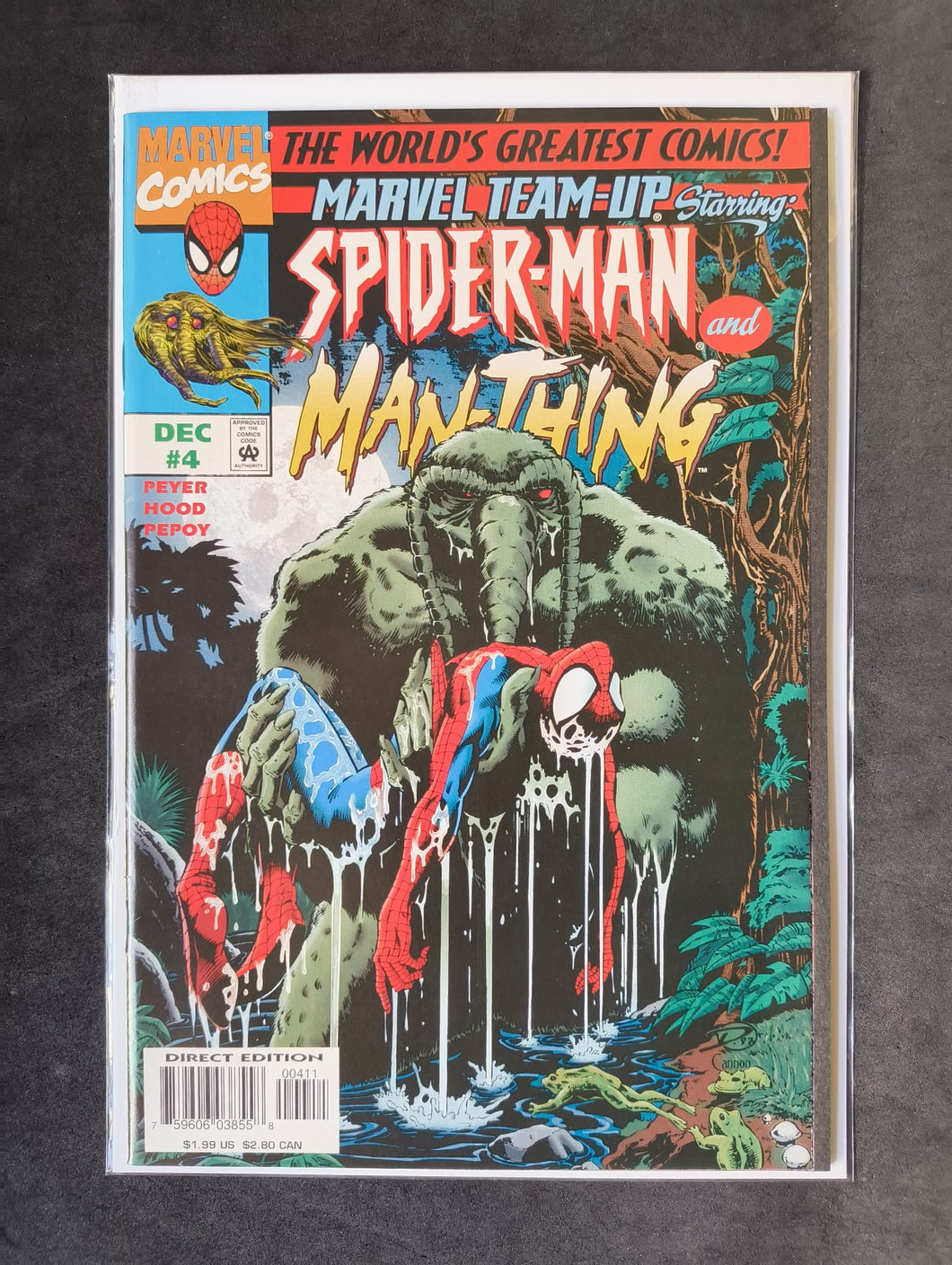 Marvel Team-Up 4 (1997) Spider-Man / Man-Thing