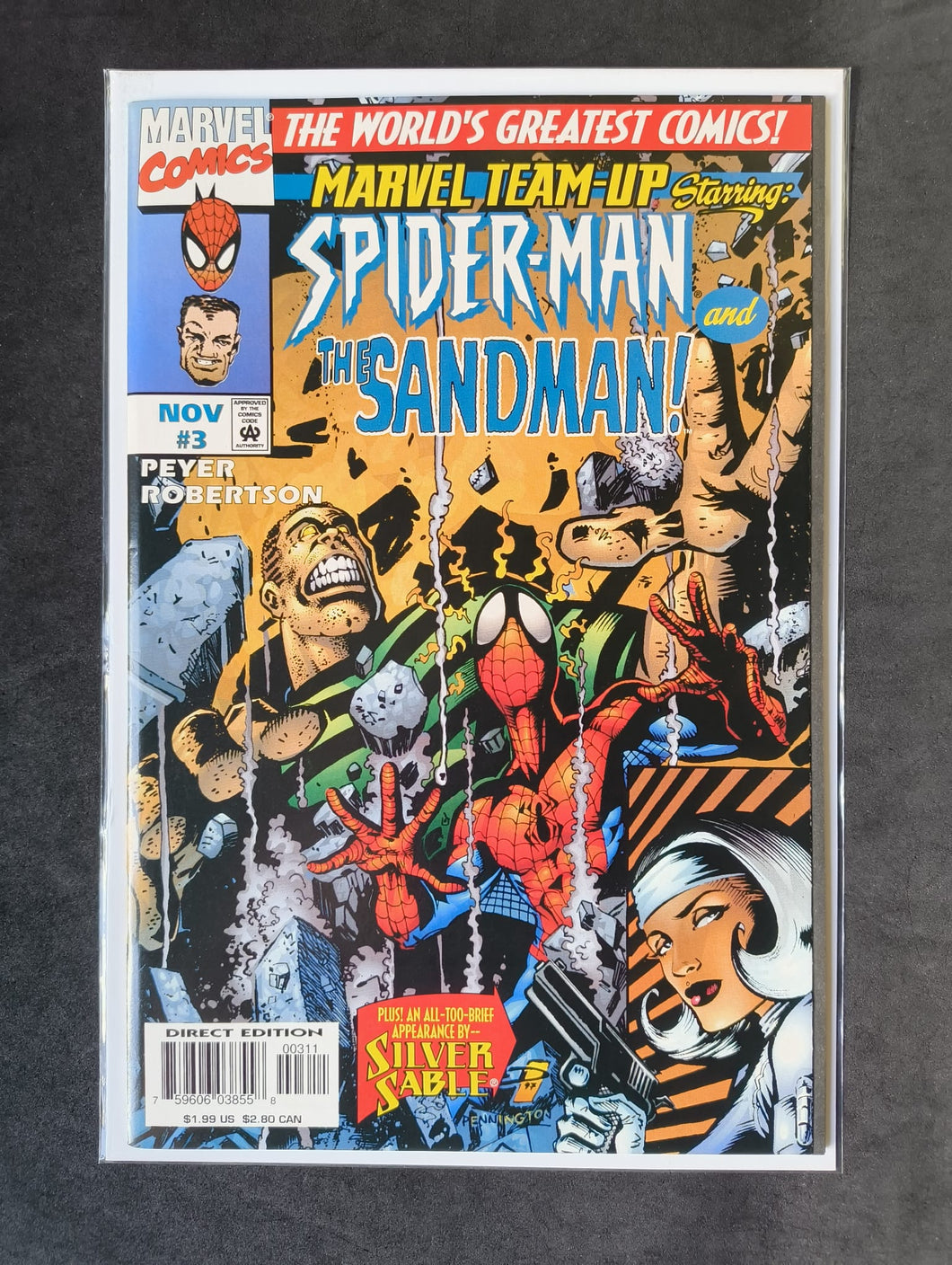 Marvel Team-Up 3 (1997) Spider-Man / Sandman