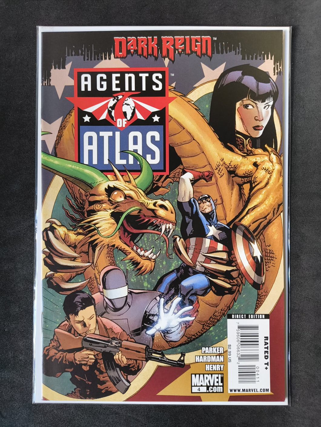 Agents of Atlas 4 (2009) Dark Reign