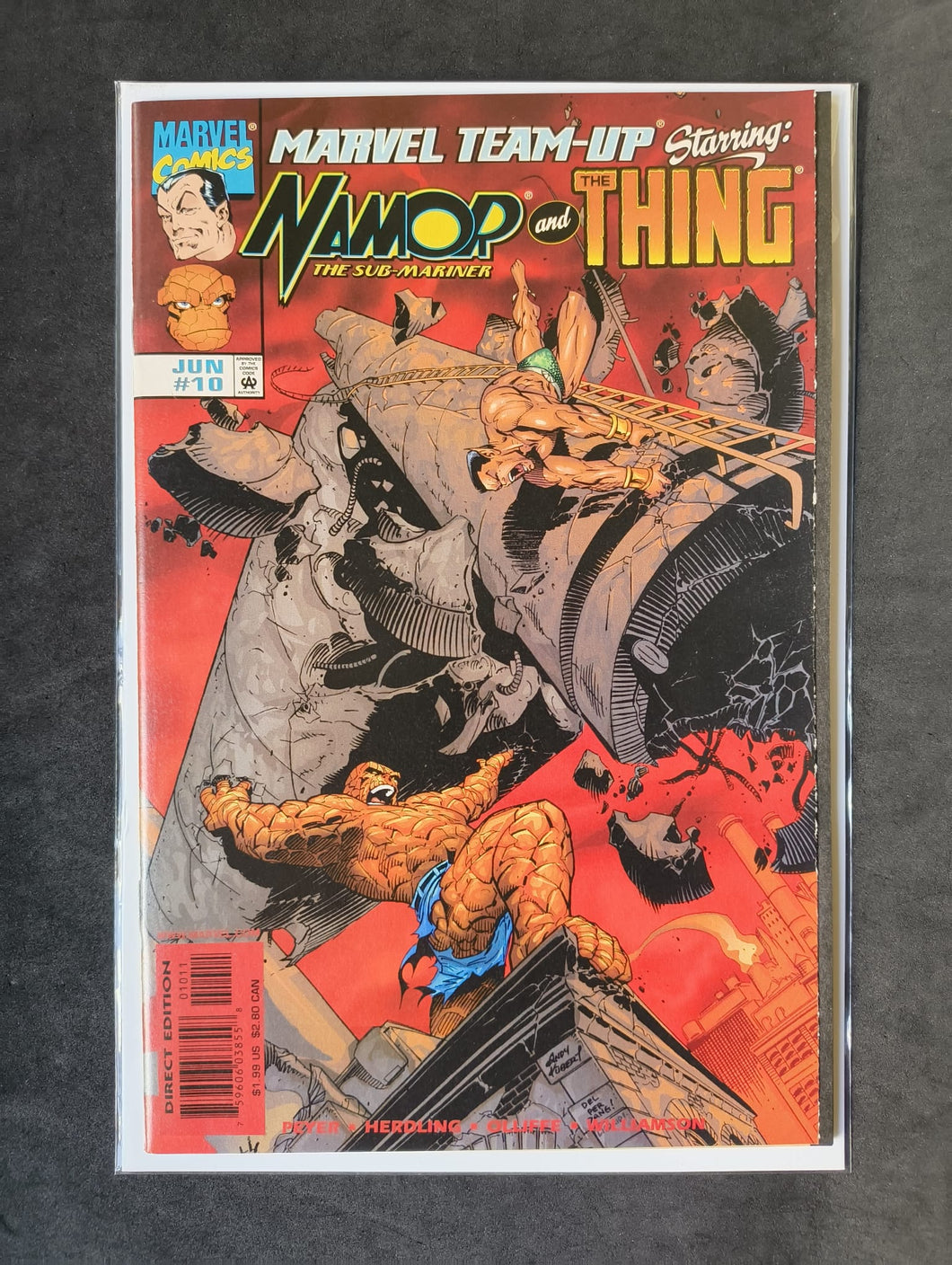 Marvel Team-Up 10 (1998) Sub-Mariner / Thing