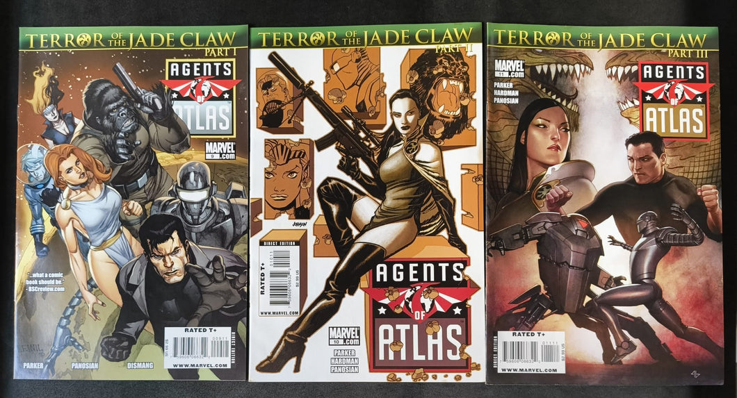 Agents of Atlas 9-11 (2009) Terror of the Jade Claw