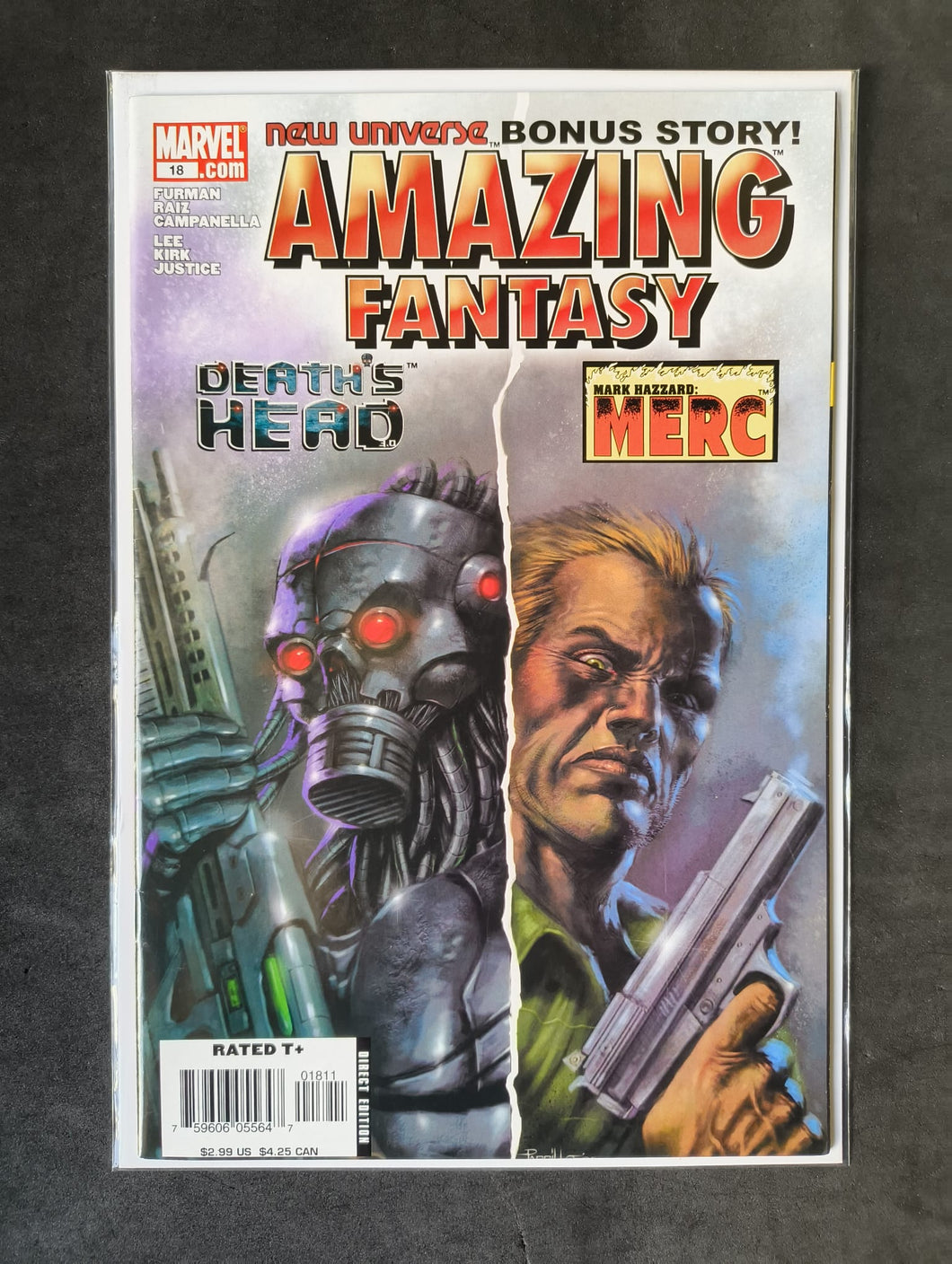 Amazing Fantasy 18 (2006) Death's Head 3.0 / New Universe