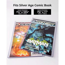 Load image into Gallery viewer, Silver Age Toploaders (10s) Acid Free
