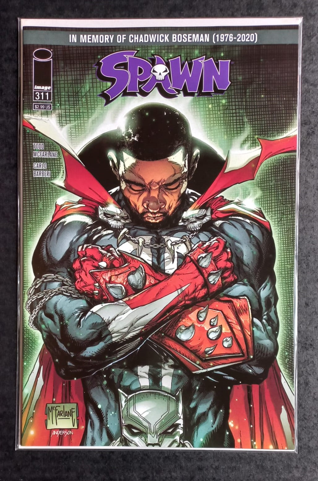 Spawn 311 Chadwick Boseman Variant (2020)