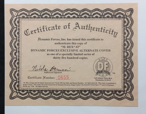 M. Rex 2 DF Exclusive Variant w. COA (1999)