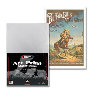 BCW 11x17 Art Print Mylar (5s)