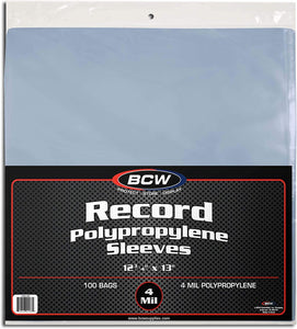 BCW 4mm Vinyl Outer Sleeves (Pack of 10s) Acid Free