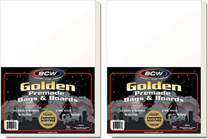 BCW Golden Age Comics Bags & Boards (10s) Acid Free / Archival