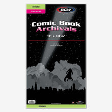 Load image into Gallery viewer, BCW 2mm Graded Mylar Bags (5s) Ultimate protection!
