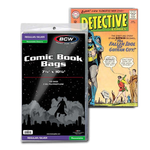 BCW Silver Age Comic Boards and Resealable Bags (100s)