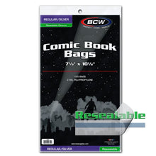 Load image into Gallery viewer, BCW Silver Age Comic Boards and Resealable Bags (100s)
