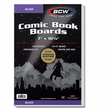 Load image into Gallery viewer, BCW Silver Age Comic Boards and Resealable Bags (100s)
