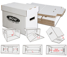 Load image into Gallery viewer, BCW Short Comic Box - Holds 150-175 comic books
