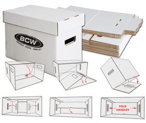 BCW Short Comic Box - Holds 150-175 comic books