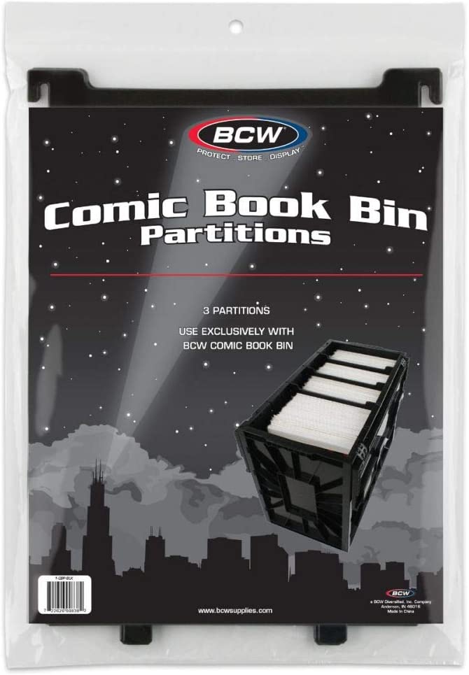 BCW Short Comic Bin Partitions (3 pack)