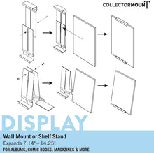 Load image into Gallery viewer, Comic Mount- Comic Book / CGC / CBCS Frame (Wall Mount / Shelf Stand)
