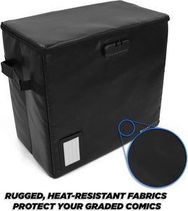 Fire Resistant Padded Graded Comic Box with Lock