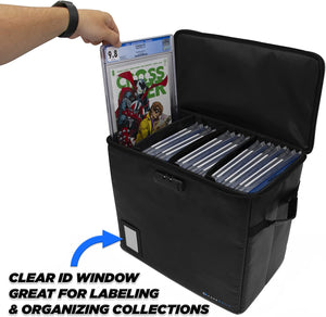 Fire Resistant Padded Graded Comic Box with Lock