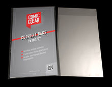 Load image into Gallery viewer, Comic Clear Current Premium OPP Comic Bags (20s) Clear as Mylar!
