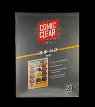 Load image into Gallery viewer, Comic Clear Golden Age Clear Backing Boards (5s) Never change again!
