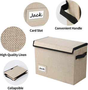 Foldable Heavy Duty Comic Short Box with Lid (Moldproof and Moistureproof)