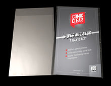 Load image into Gallery viewer, Comic Clear Silver Age Premium OPP Comic Bags (20s) Clear as Mylar!
