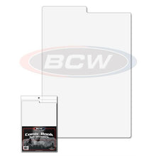 Load image into Gallery viewer, BCW Tall Comic Dividers- White (Pack of 3s)
